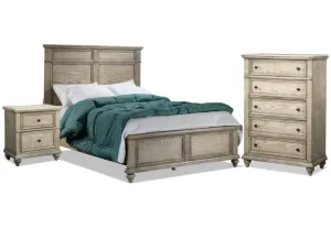 Emma 5-Piece King Bedroom Package - Oak
