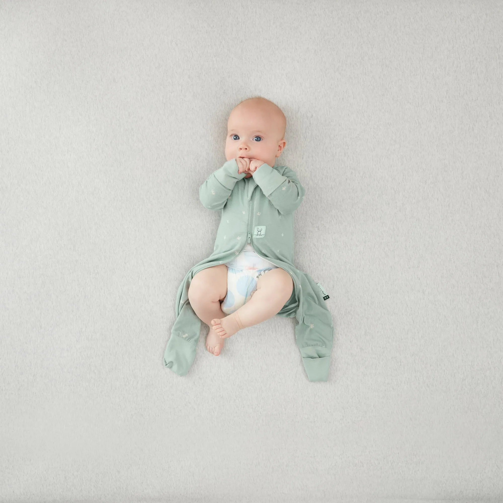 ergoPouch Long Sleeve Layer 0.2 TOG - Sage
