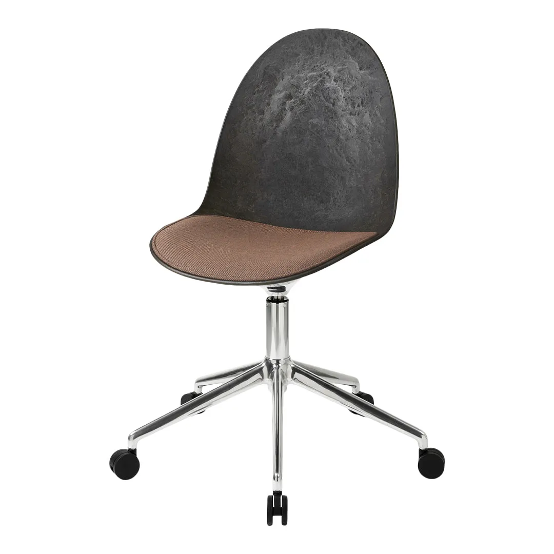 Eternity Swivel Chair w/ Casters - Seat Upholstered
