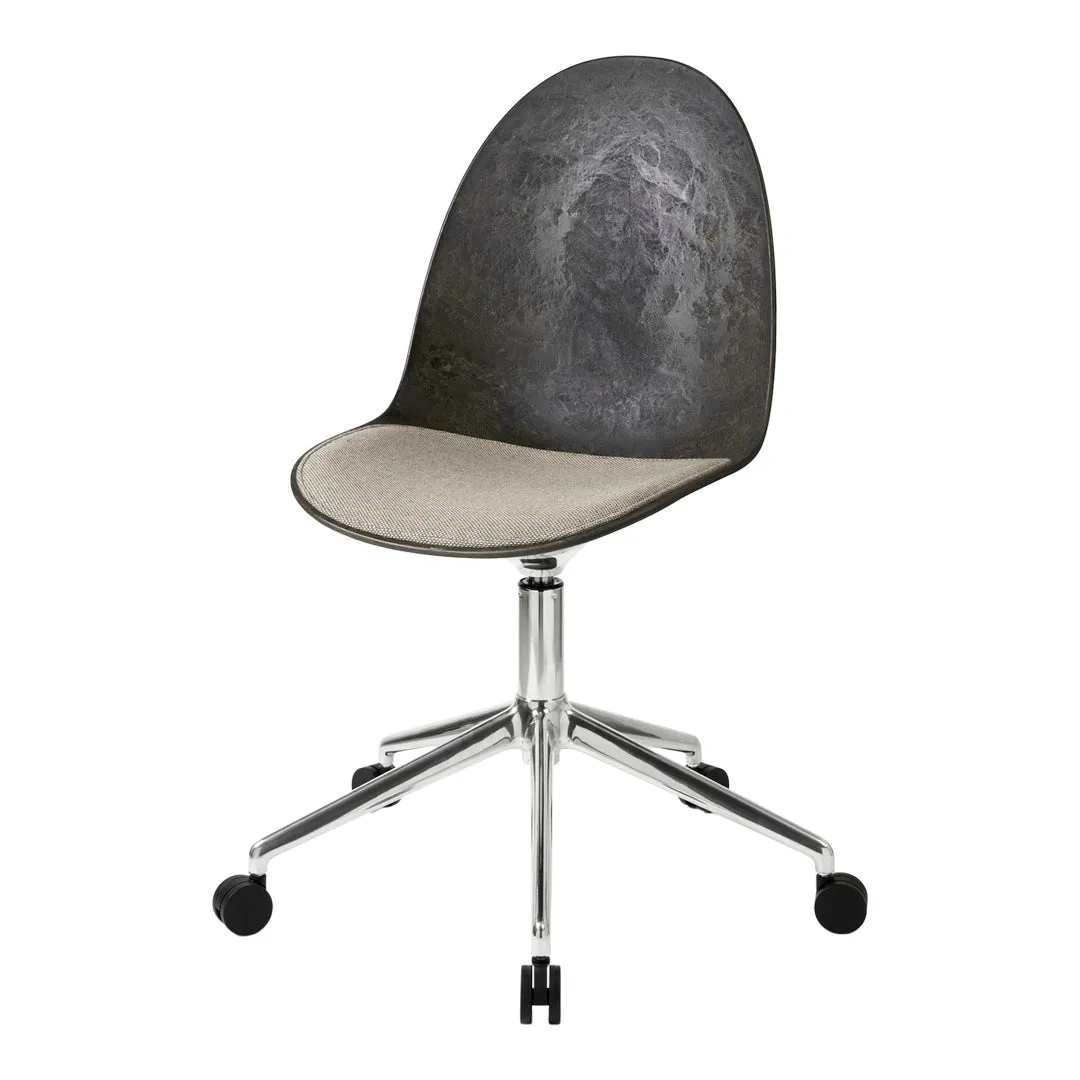 Eternity Swivel Chair w/ Casters - Seat Upholstered