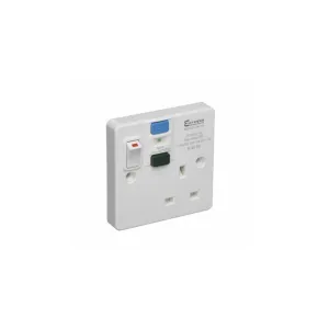 Europa RCD13AP1GSA 13A Single RCD Type A Switched Socket