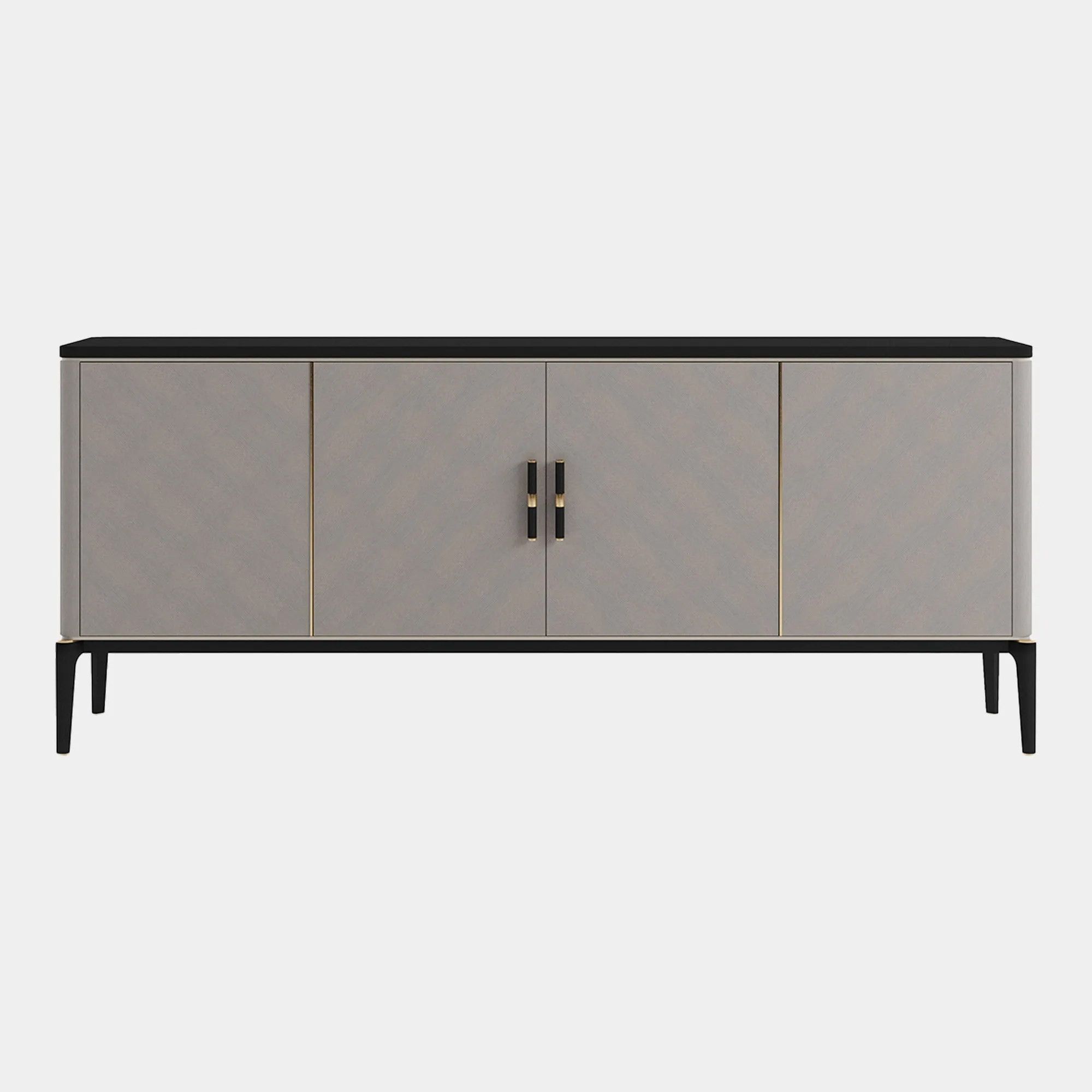 Evora - 4 Door Sideboard In Oak Finish