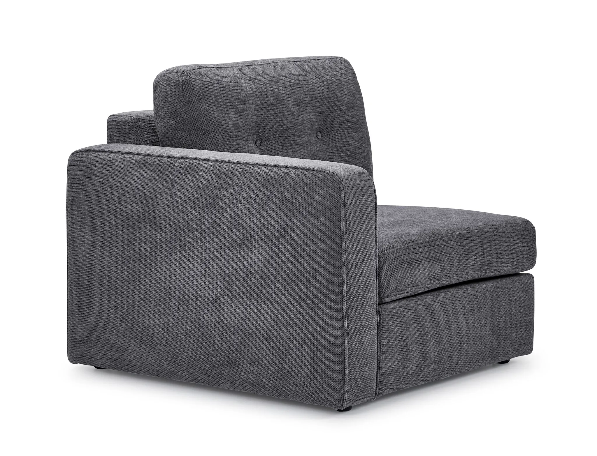 Feeling Connected - Connex 3-Piece Modular Chair with Storage Console - Light Grey