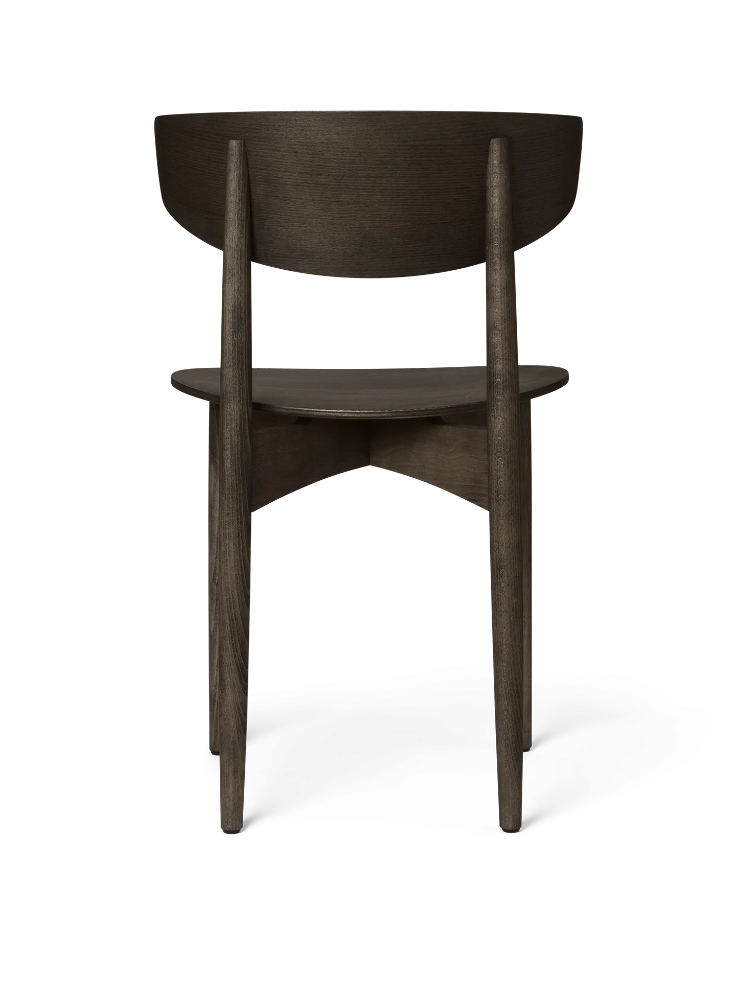 Ferm Living Herman Dining Chair Wood Dark Stained Beech