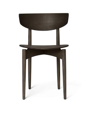 Ferm Living Herman Dining Chair Wood Dark Stained Beech