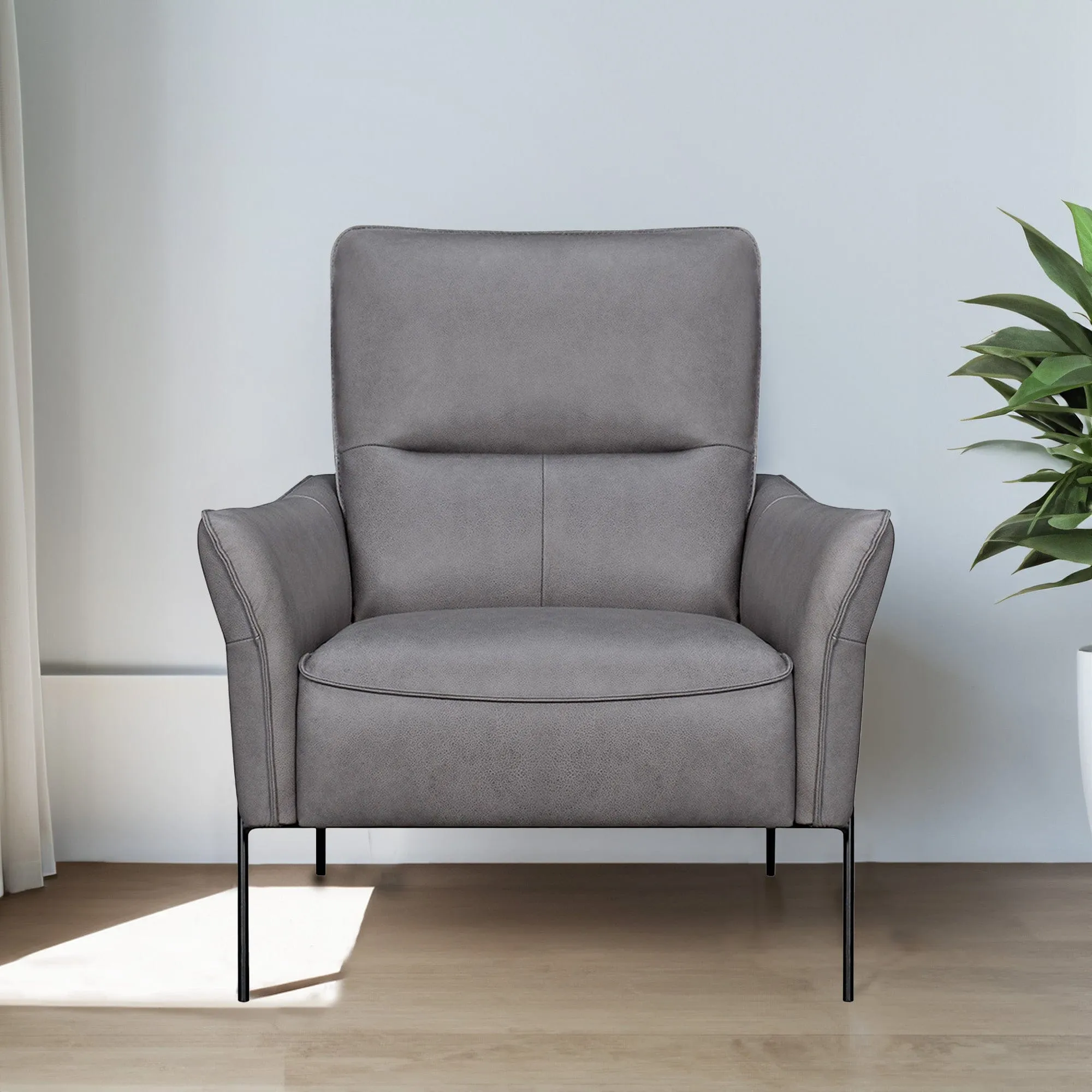 Fiore - Accent Chair In Leather