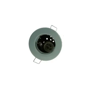 Fire Rated Downlight GU10 Fixed White Pressed