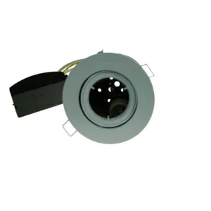 Fire Rated Downlight SUN121SC GU10 Tilt - White Die-Cast