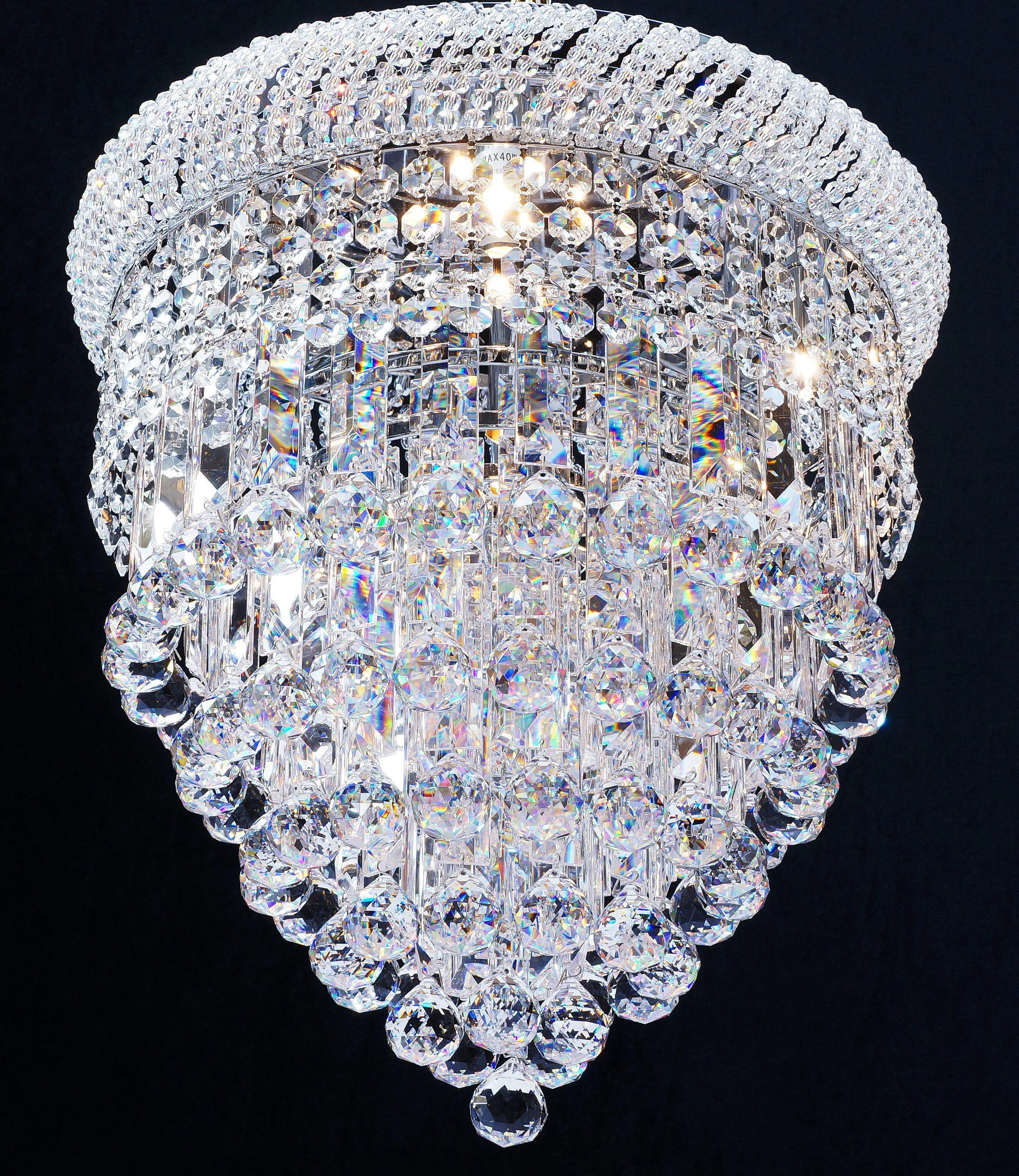 FL320/38/7 EXT Placido EXT Flush Light Polished Chrome