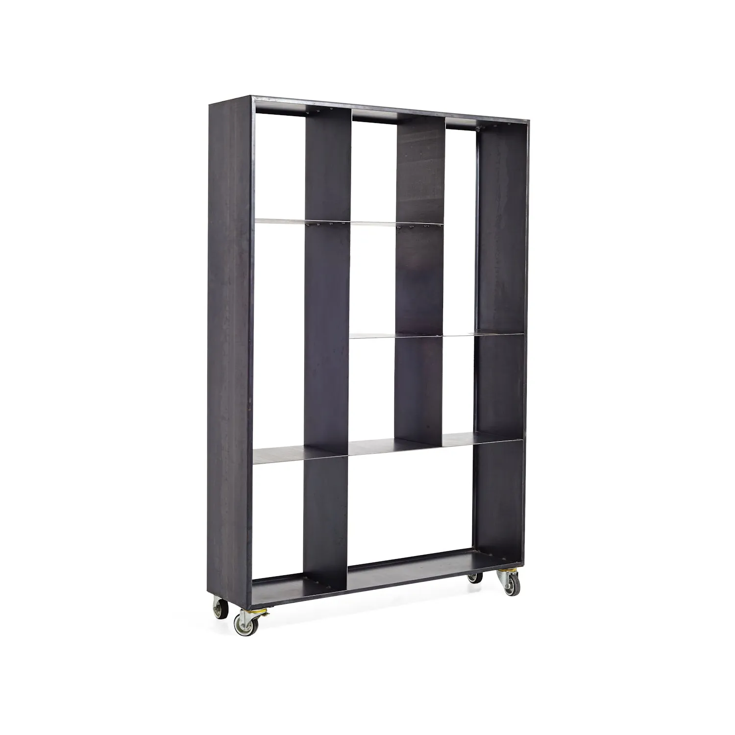 Flatiron Rolling Bookcase