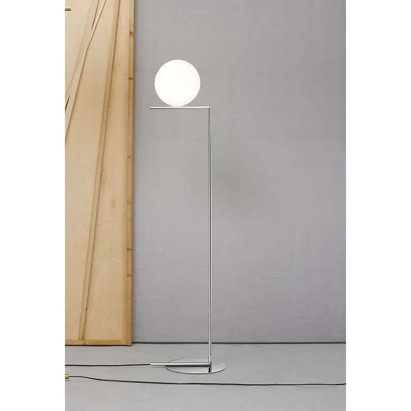 Flos Ic Light F1 Floor Lamp, Chrome