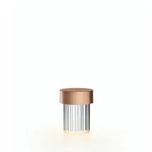 Flos Last Order Fluted Table Lamp, Satin Copper