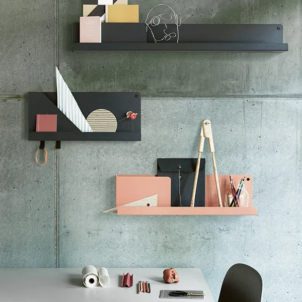 Folded Shelves Medium Black