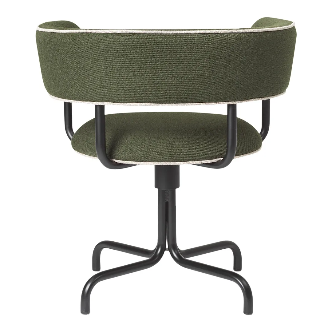 Font Swivel Dining Armchair