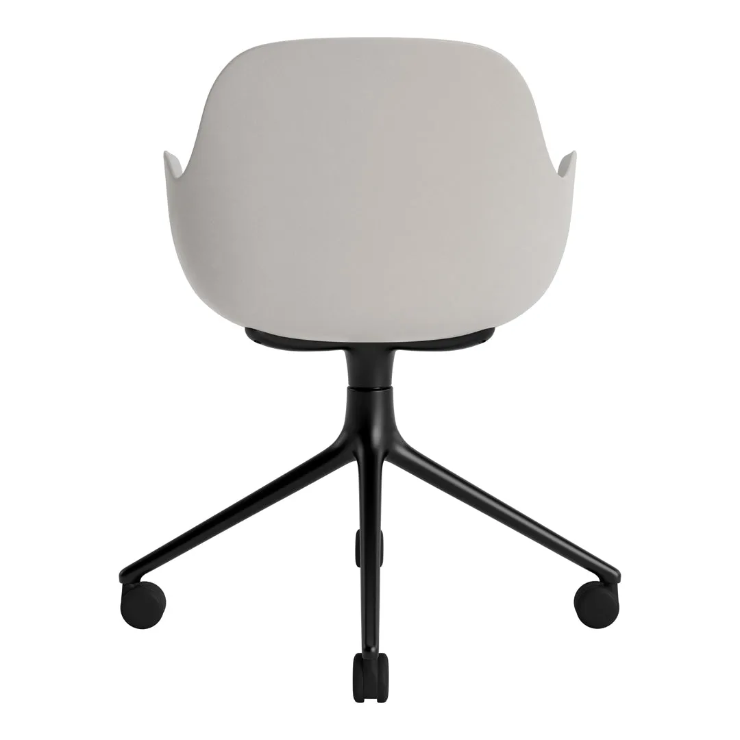 Form Armchair - 4W Swivel Base