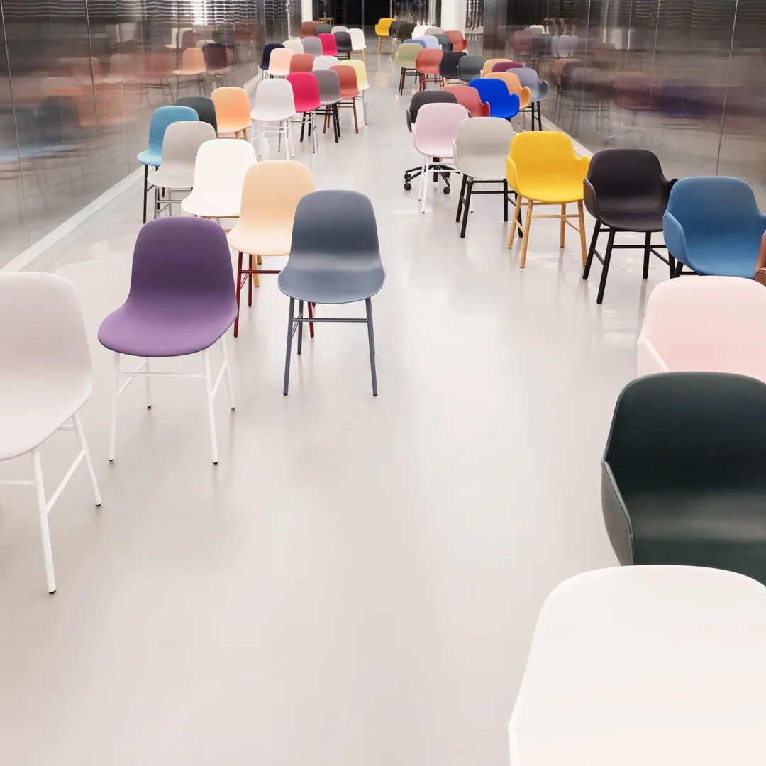 Form Armchair - 4W Swivel Base