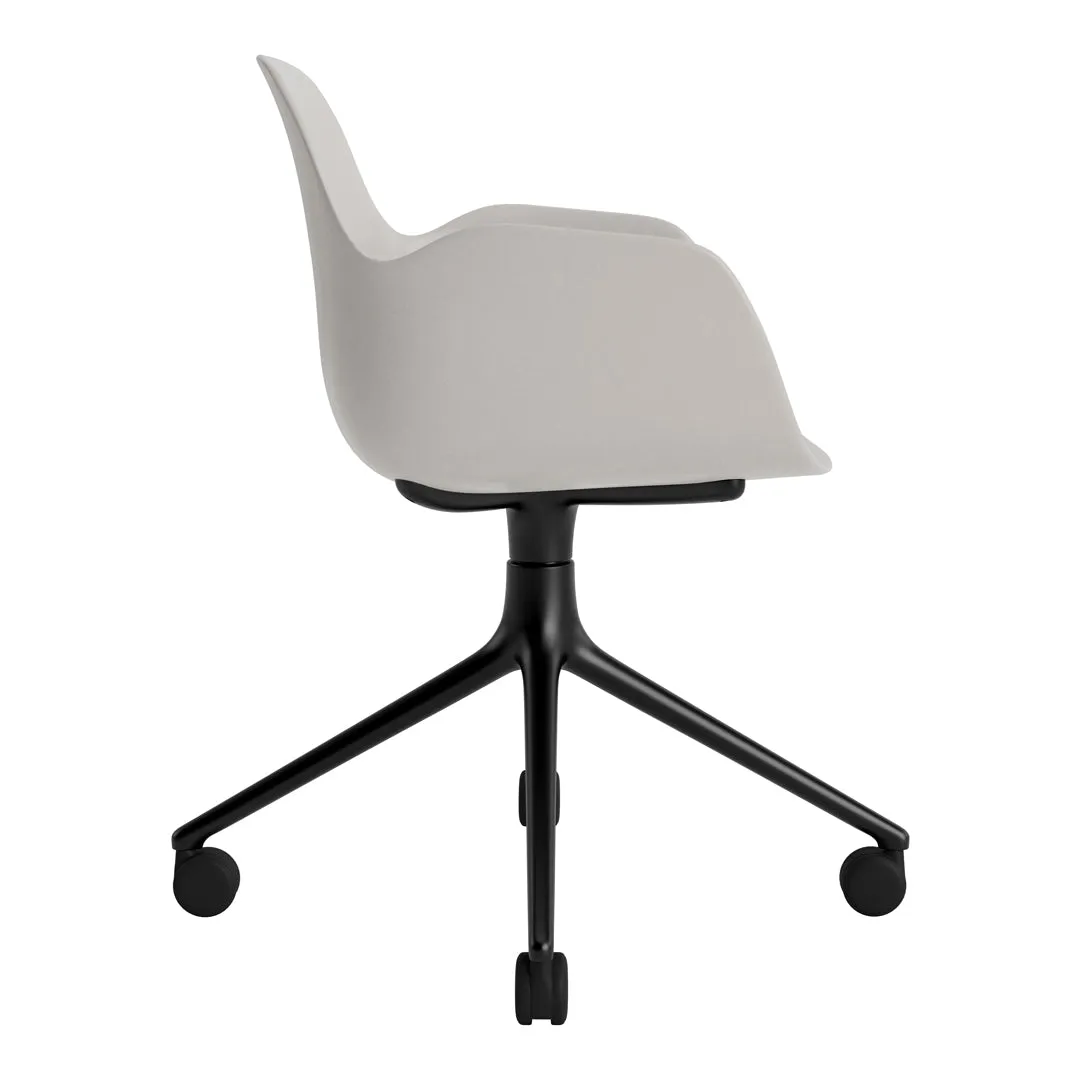 Form Armchair - 4W Swivel Base