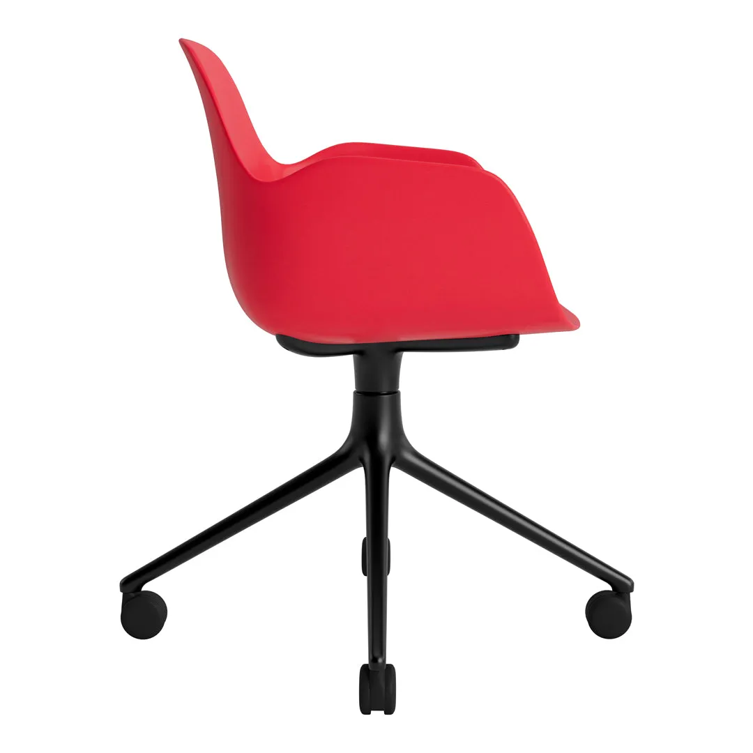 Form Armchair - 4W Swivel Base