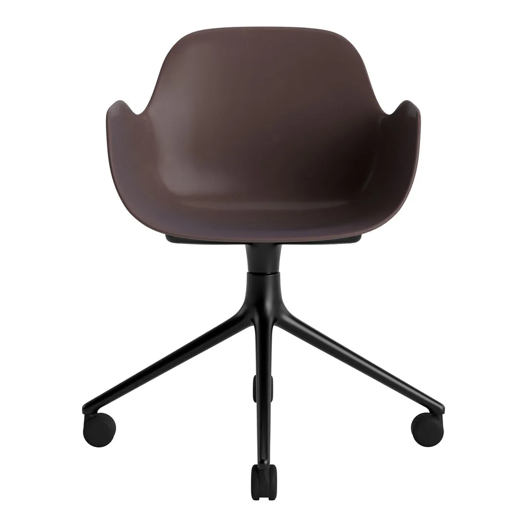 Form Armchair - 4W Swivel Base