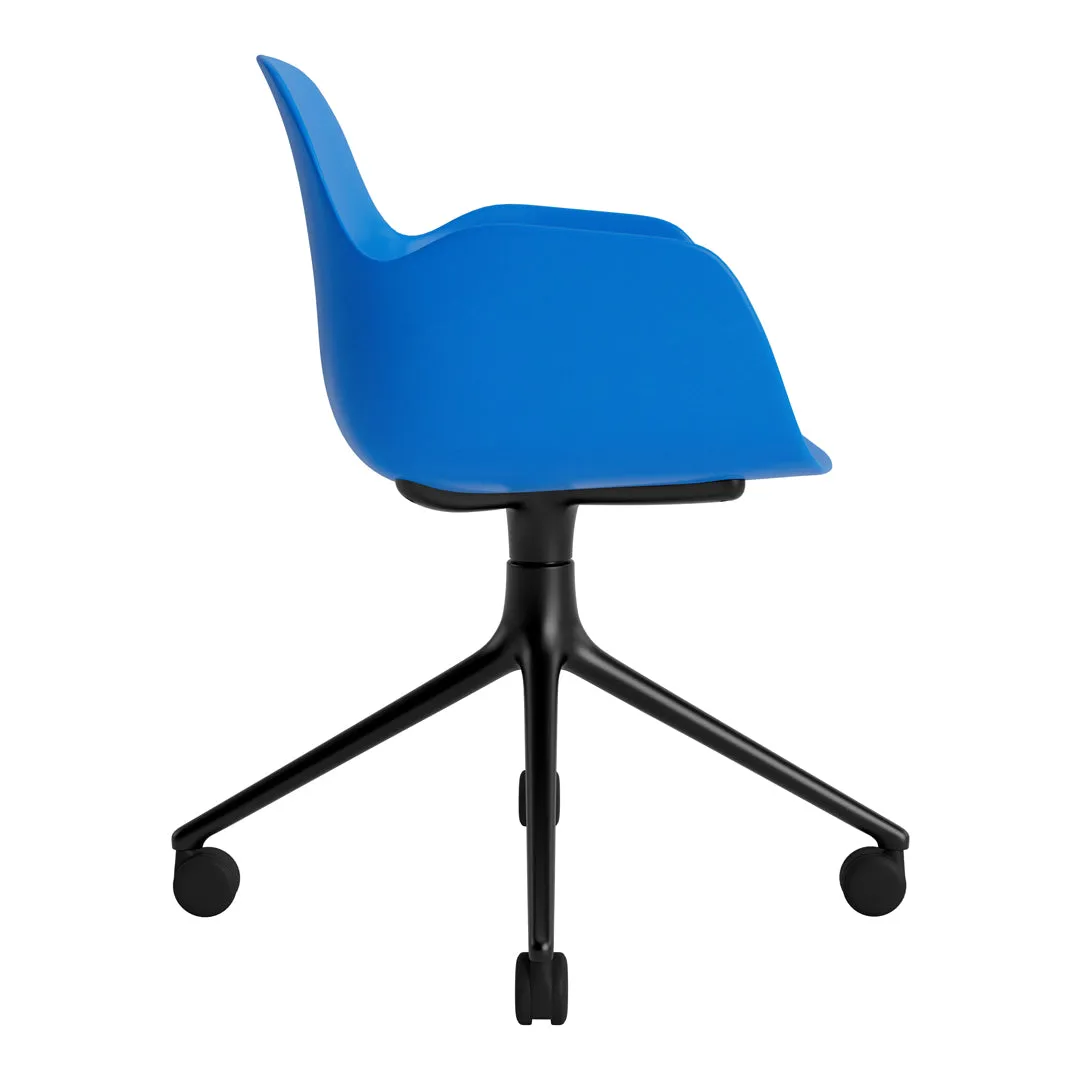 Form Armchair - 4W Swivel Base