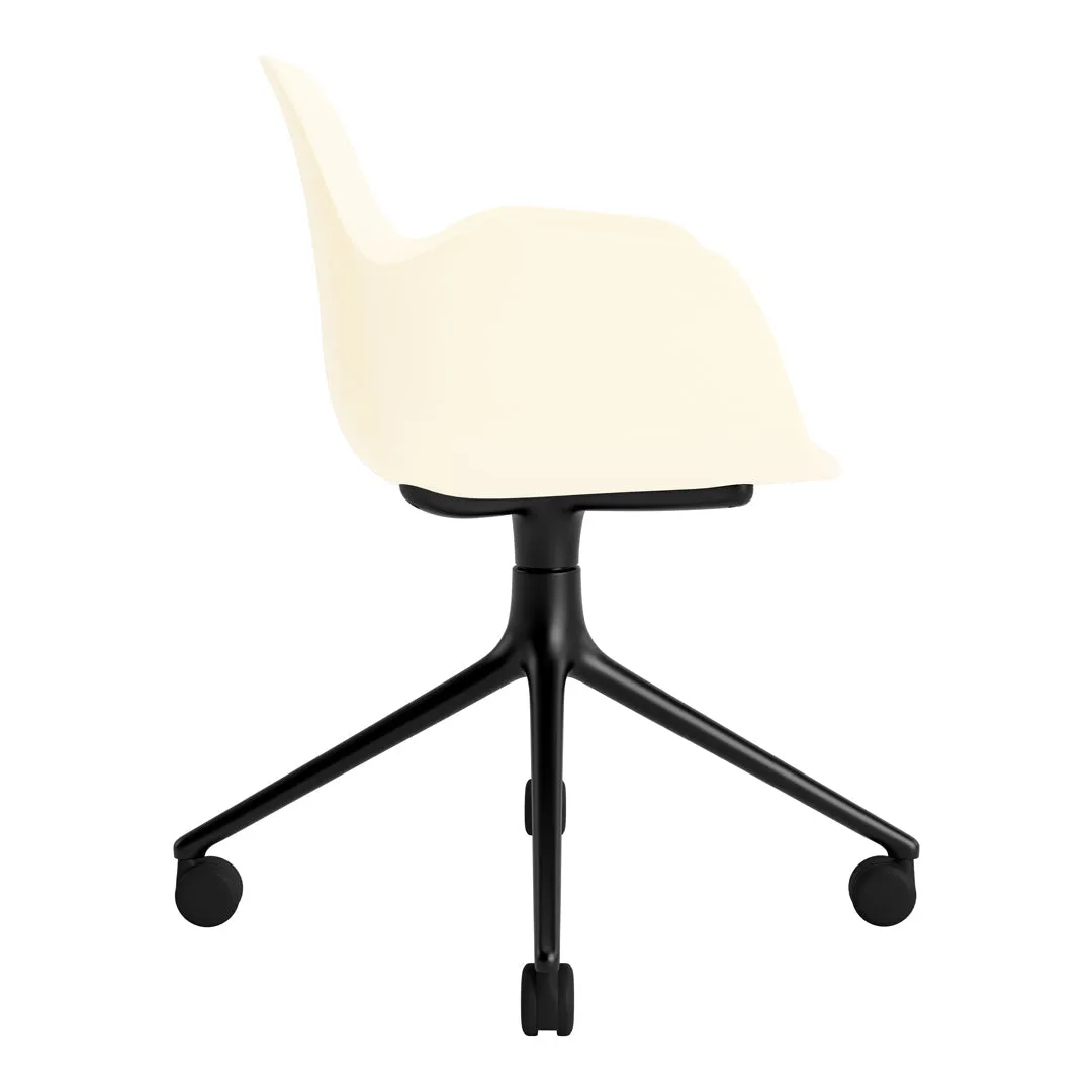 Form Armchair - 4W Swivel Base