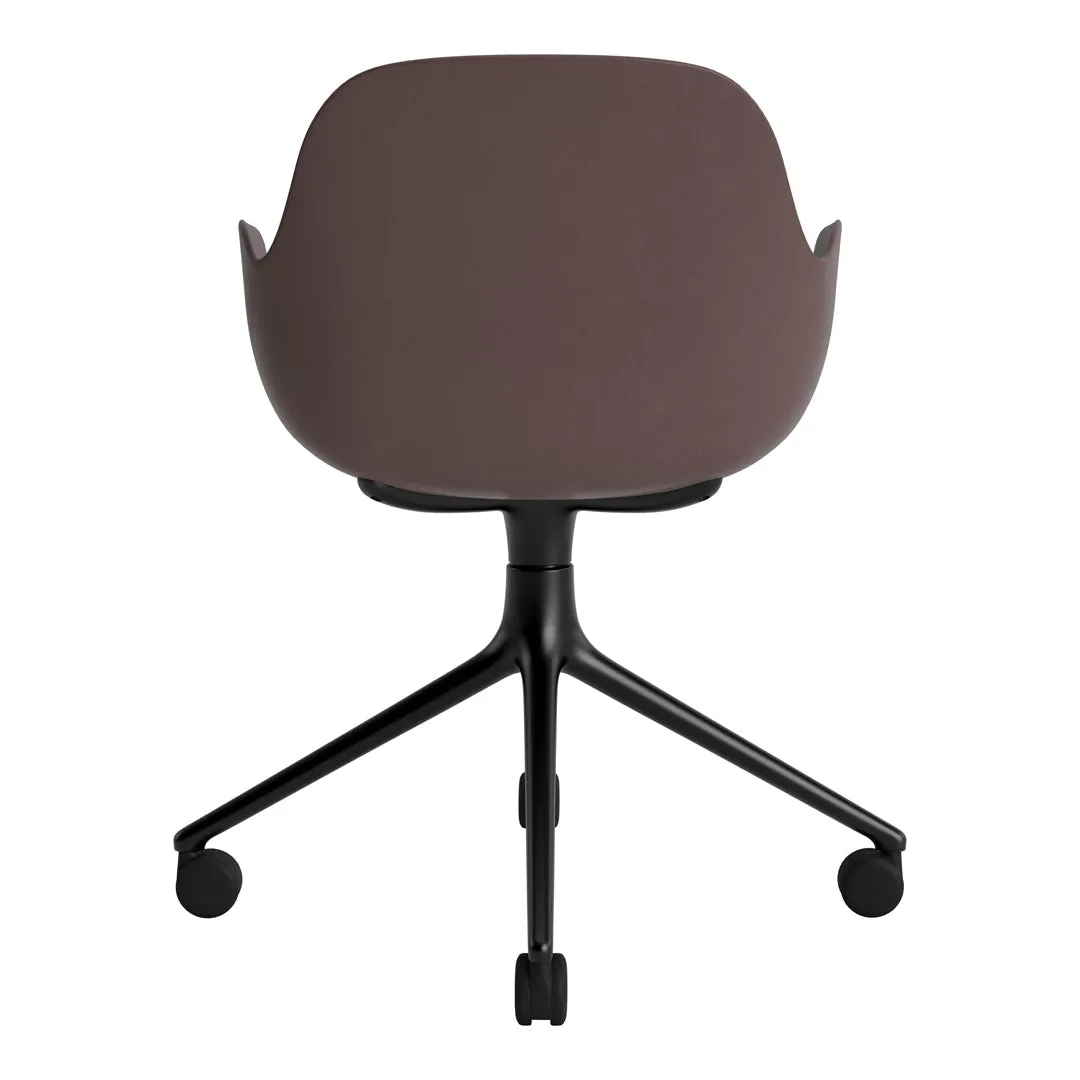 Form Armchair - 4W Swivel Base