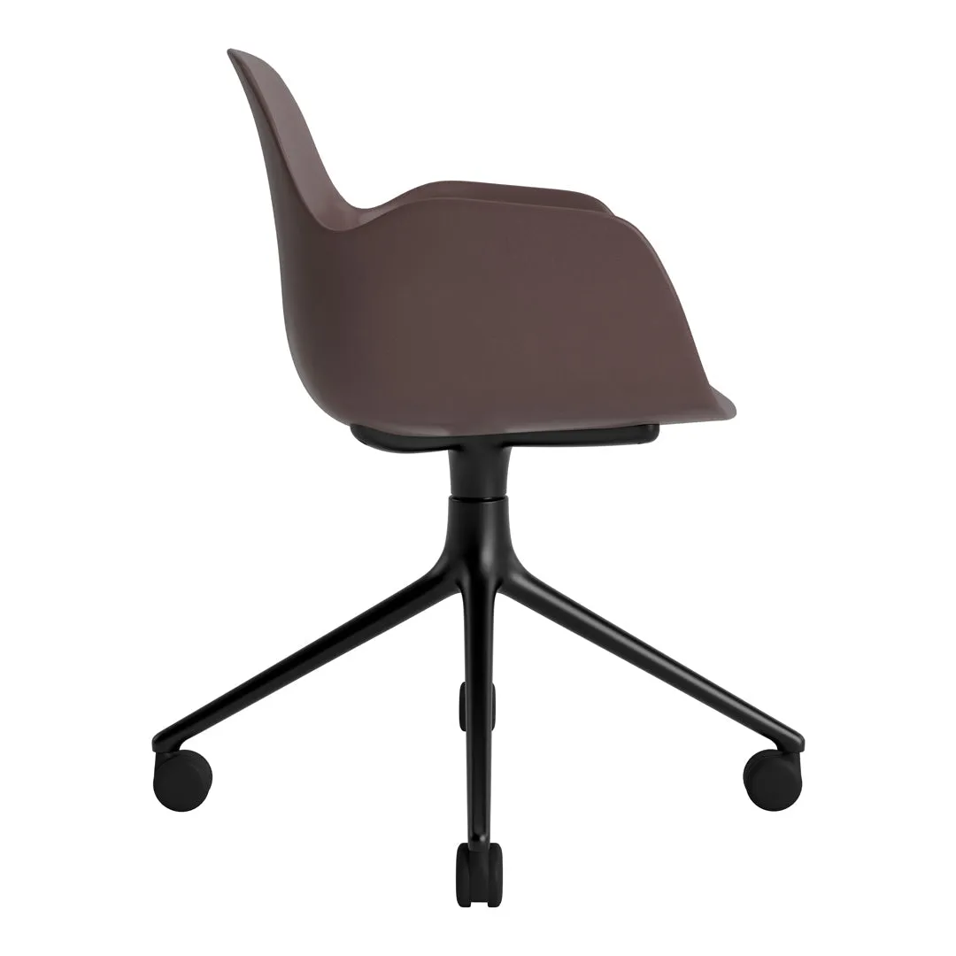 Form Armchair - 4W Swivel Base