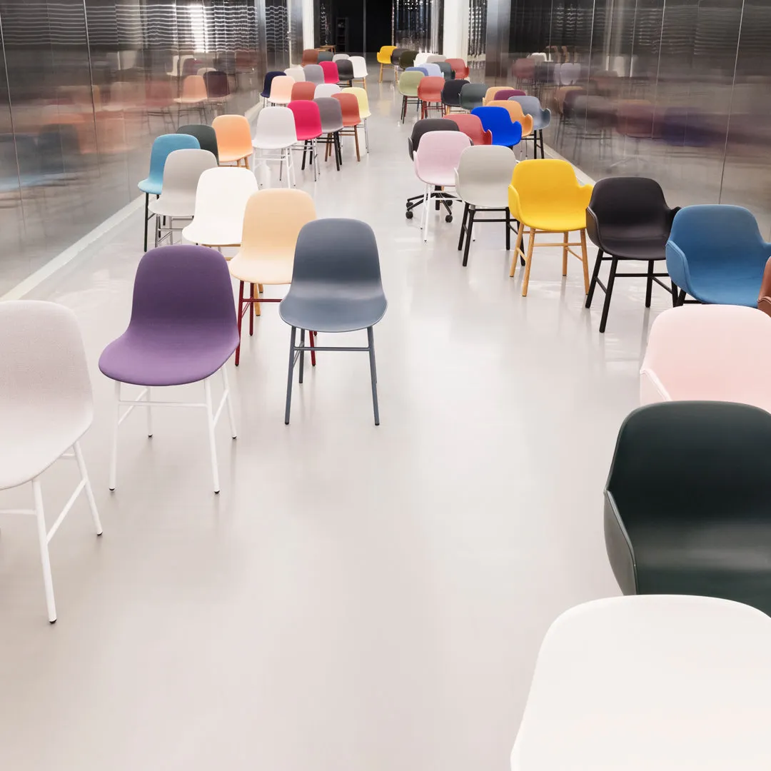 Form Armchair - 4W Swivel Base