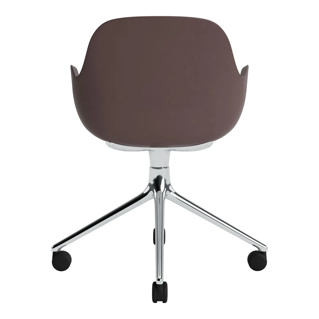 Form Armchair - 4W Swivel Base
