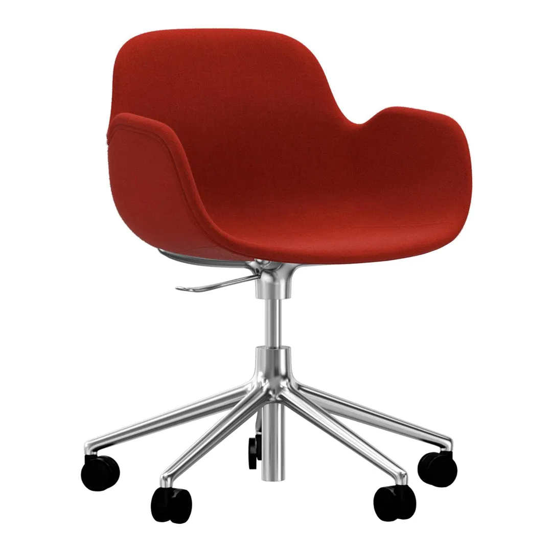 Form Armchair - 5W Swivel Base w/ Gaslift - Upholstered