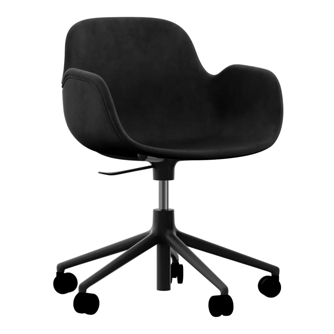 Form Armchair - 5W Swivel Base w/ Gaslift - Upholstered