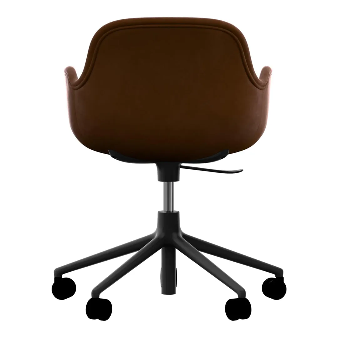 Form Armchair - 5W Swivel Base w/ Gaslift - Upholstered