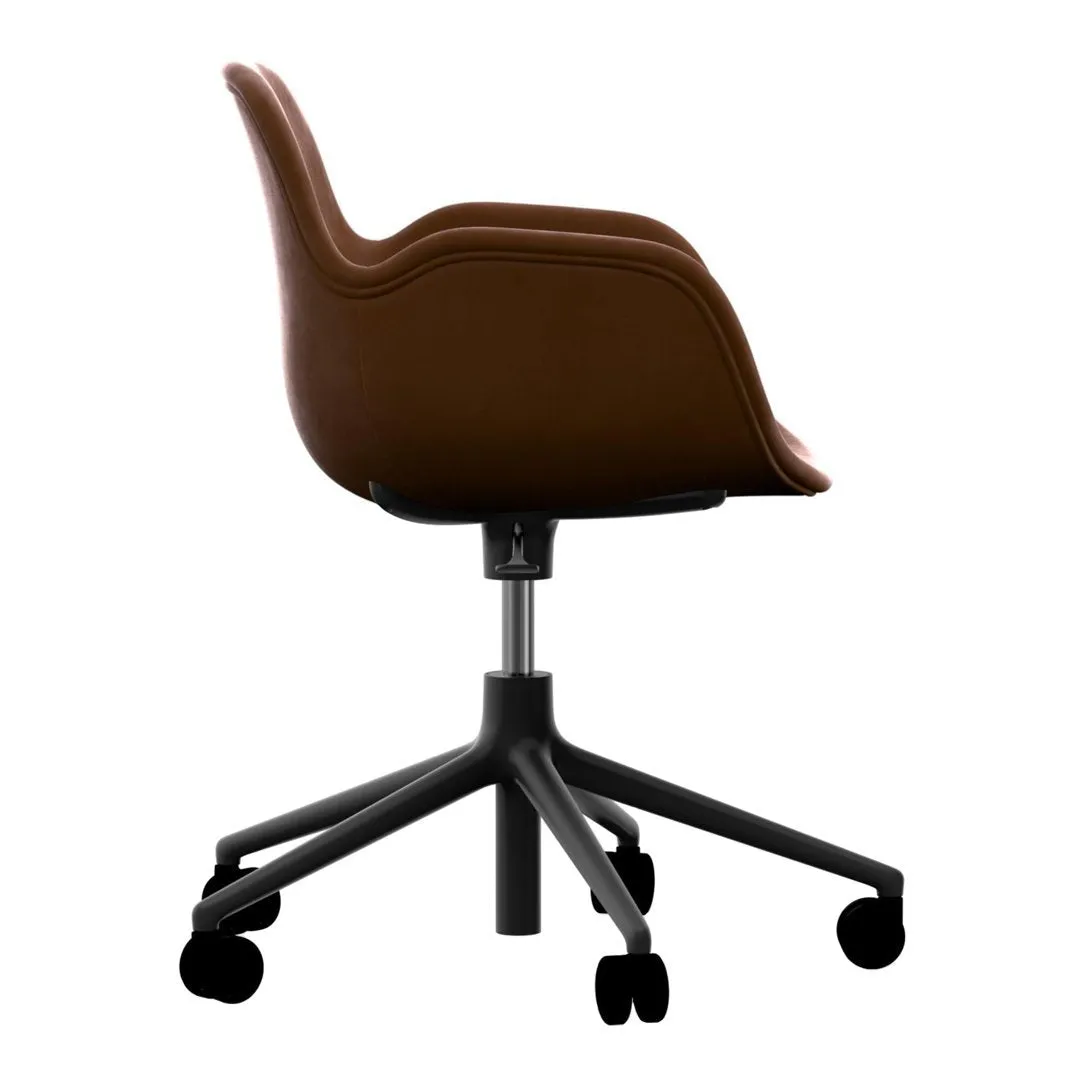 Form Armchair - 5W Swivel Base w/ Gaslift - Upholstered