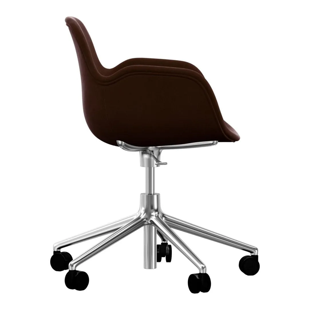 Form Armchair - 5W Swivel Base w/ Gaslift - Upholstered