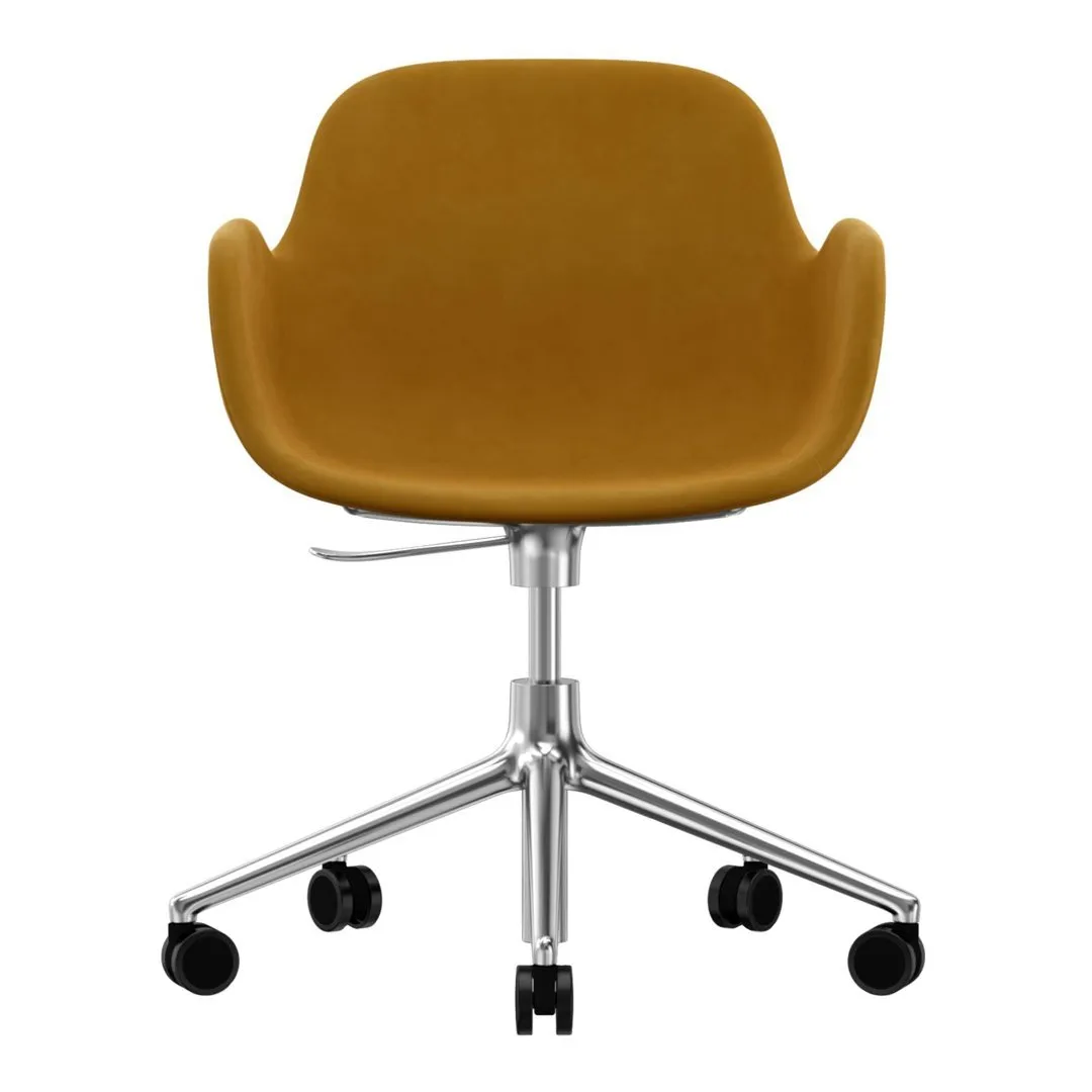 Form Armchair - 5W Swivel Base w/ Gaslift - Upholstered
