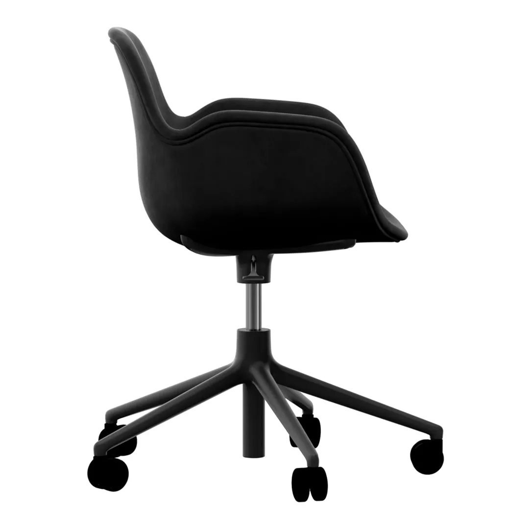 Form Armchair - 5W Swivel Base w/ Gaslift - Upholstered