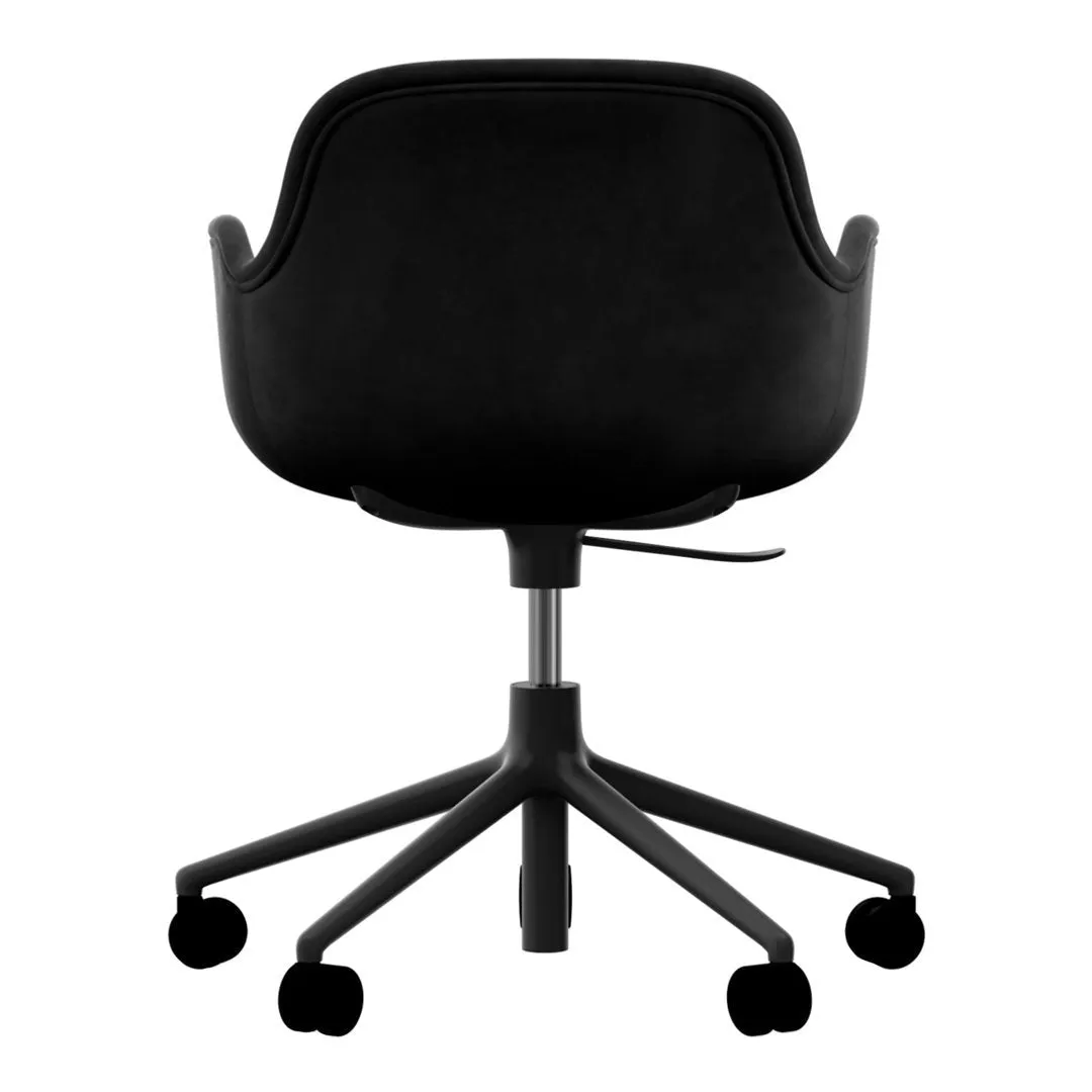 Form Armchair - 5W Swivel Base w/ Gaslift - Upholstered