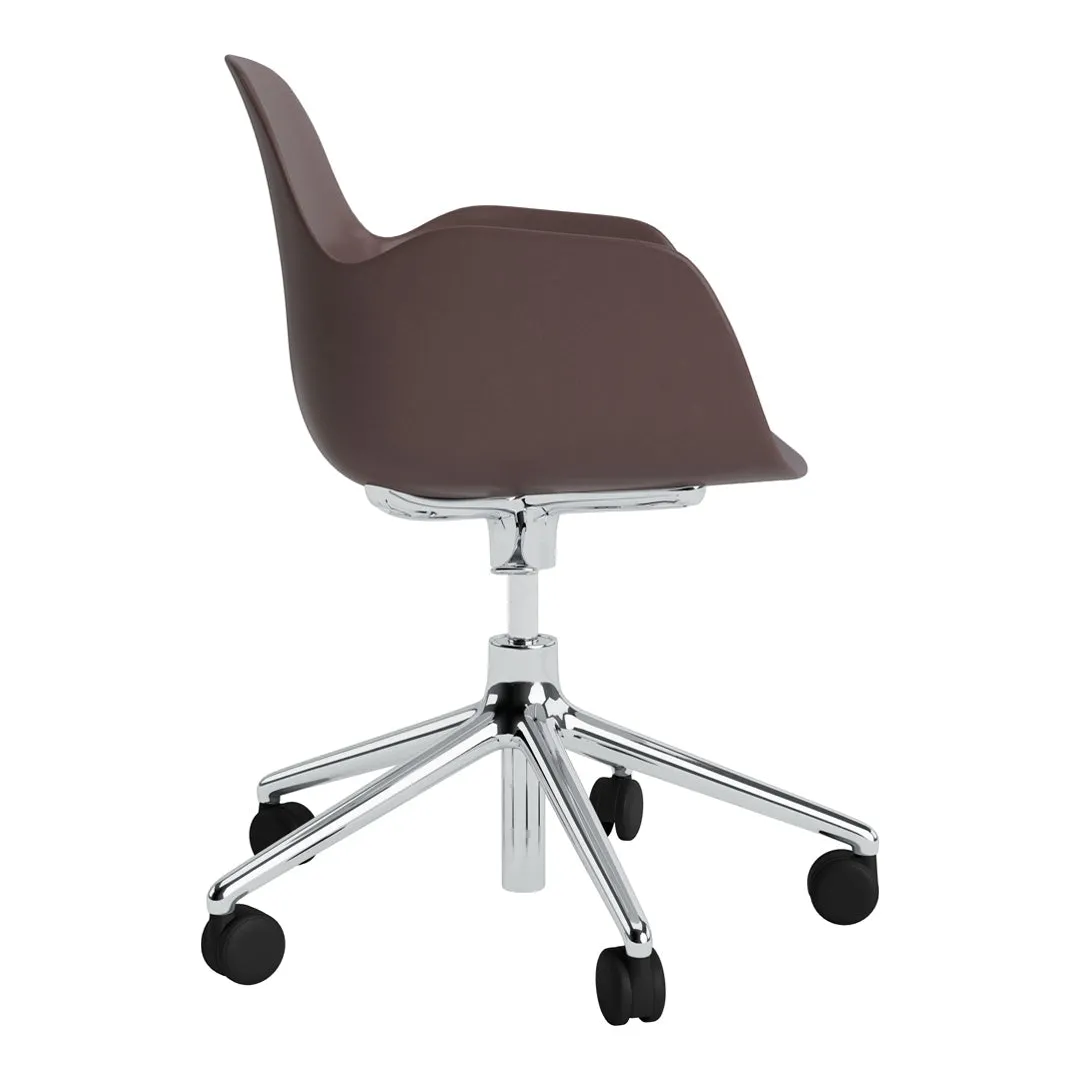 Form Armchair - 5W Swivel Base w/ Gaslift