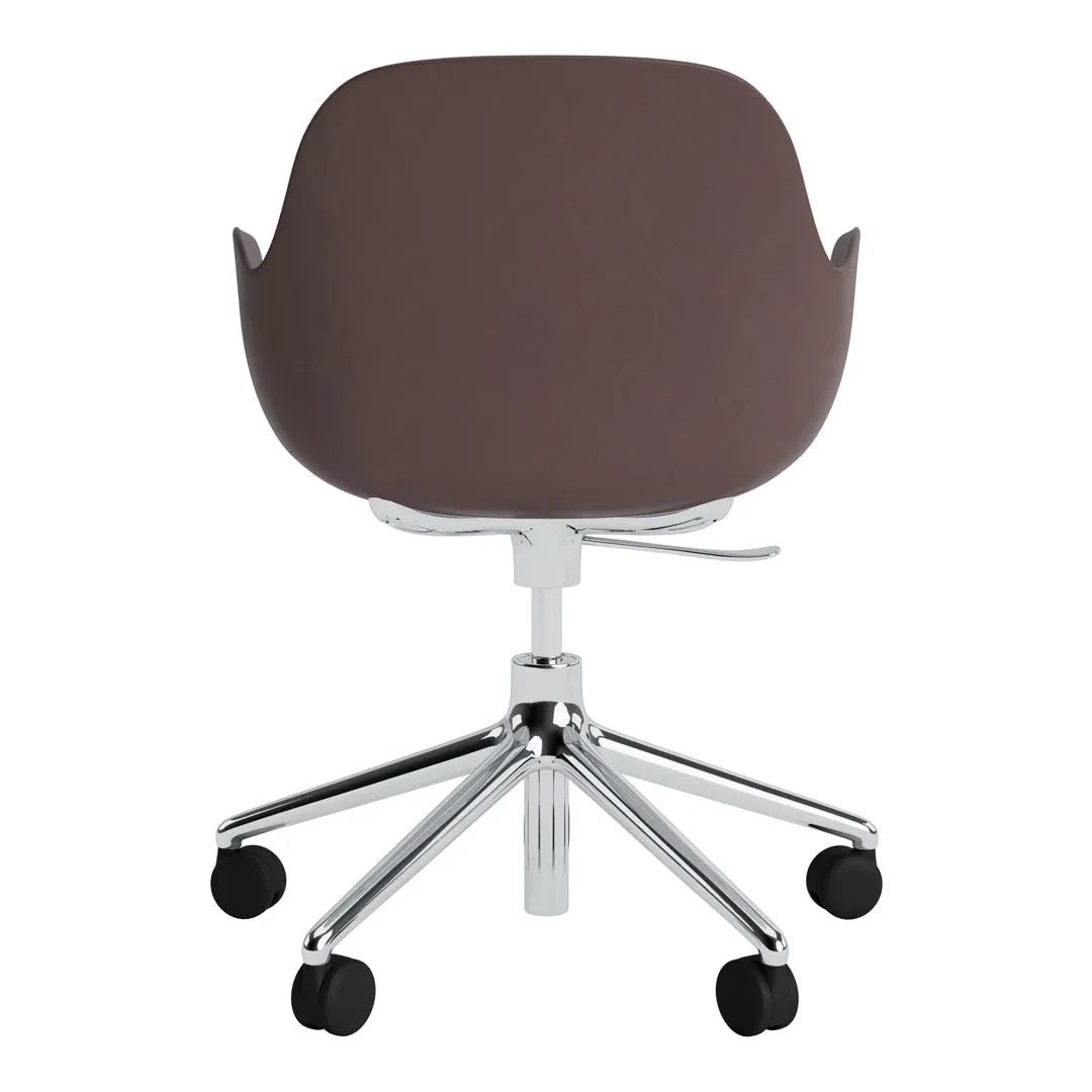 Form Armchair - 5W Swivel Base w/ Gaslift