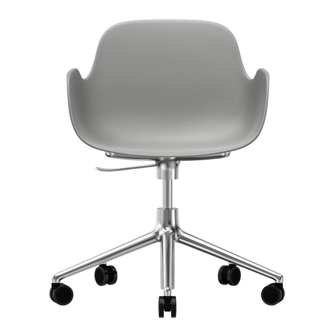 Form Armchair - 5W Swivel Base w/ Gaslift
