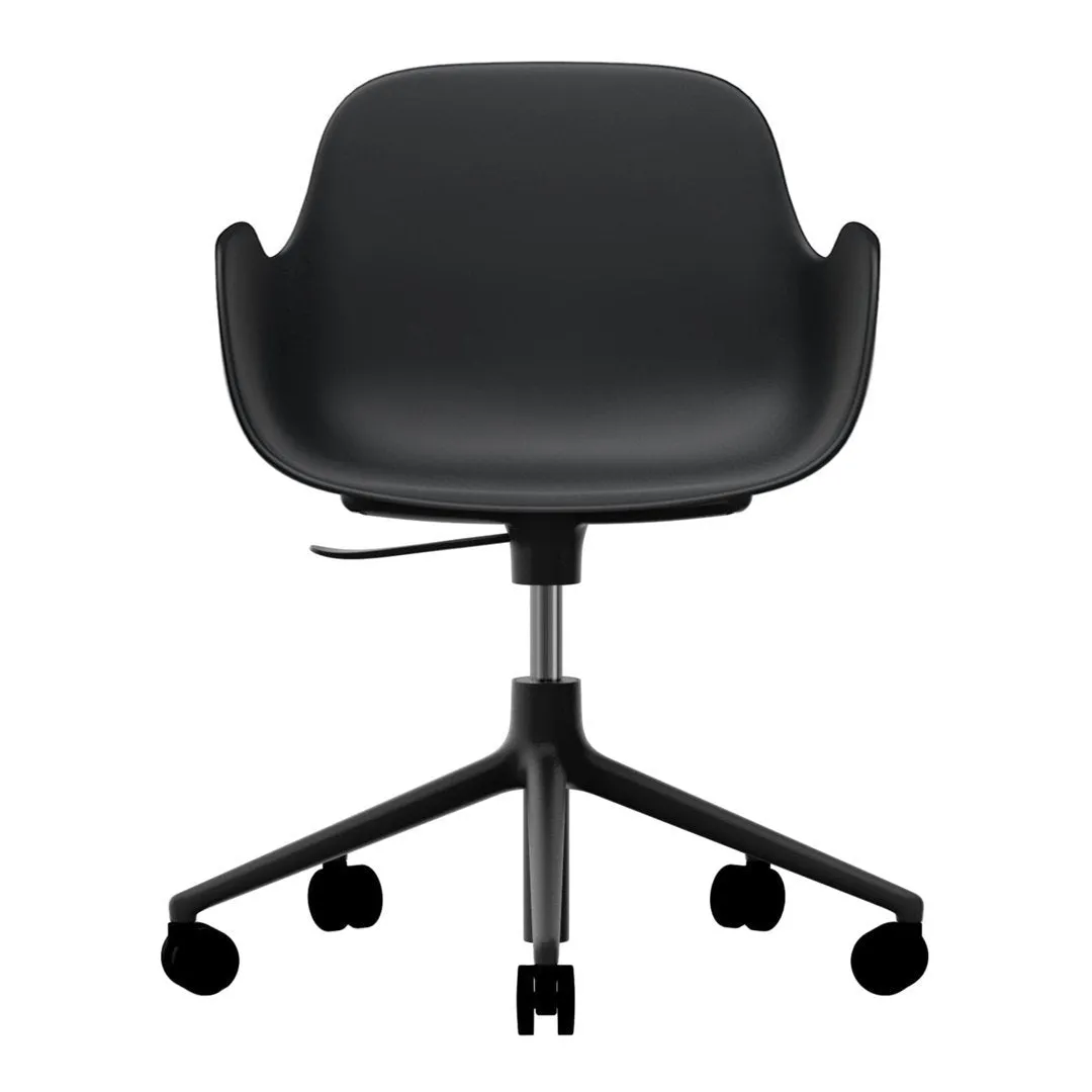 Form Armchair - 5W Swivel Base w/ Gaslift