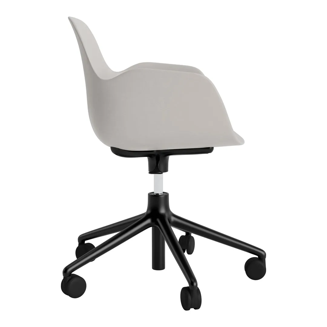Form Armchair - 5W Swivel Base w/ Gaslift
