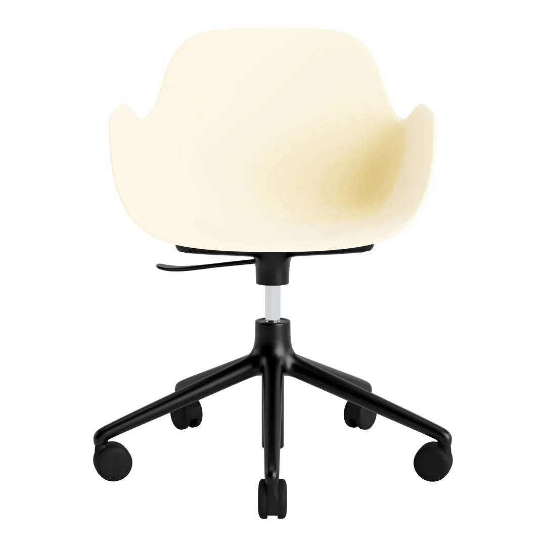 Form Armchair - 5W Swivel Base w/ Gaslift