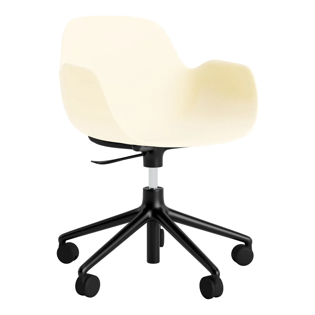 Form Armchair - 5W Swivel Base w/ Gaslift