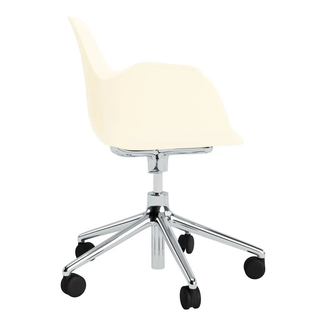 Form Armchair - 5W Swivel Base w/ Gaslift