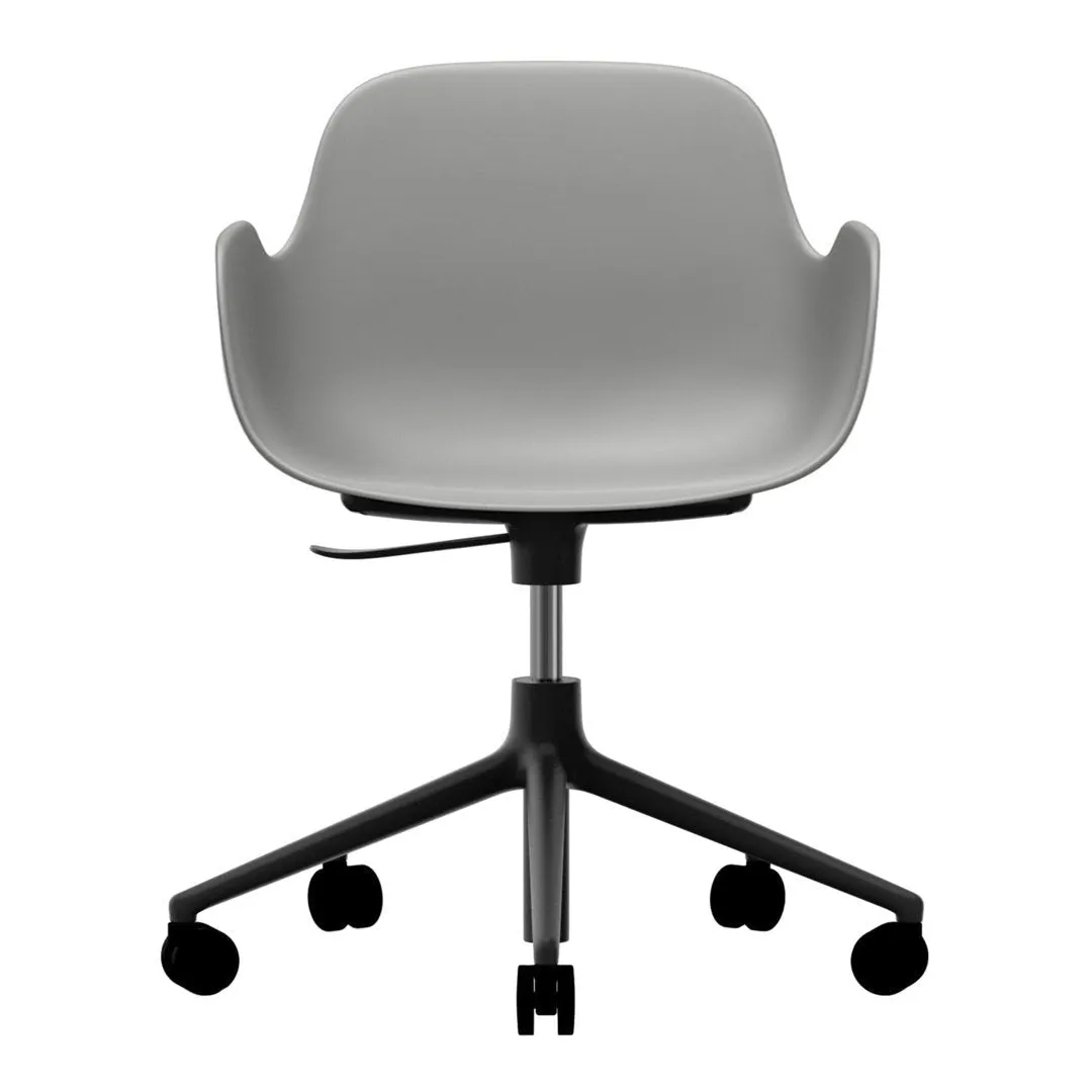 Form Armchair - 5W Swivel Base w/ Gaslift
