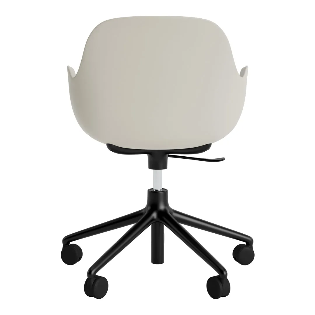 Form Armchair - 5W Swivel Base w/ Gaslift