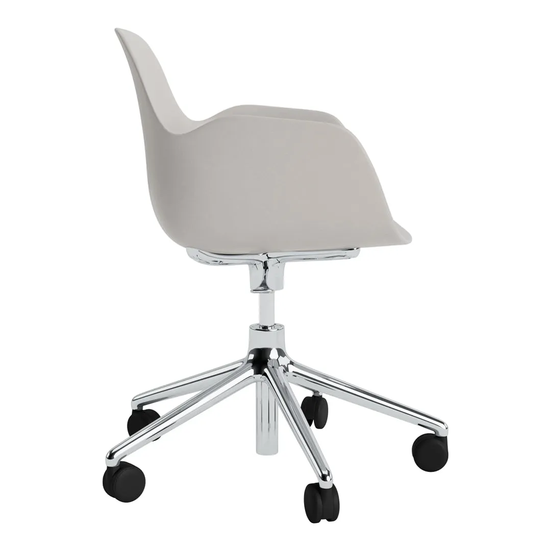Form Armchair - 5W Swivel Base w/ Gaslift