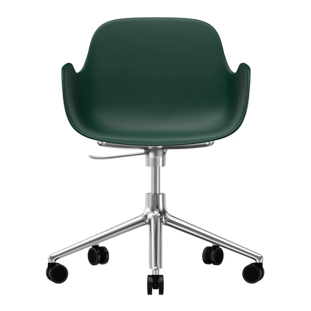 Form Armchair - 5W Swivel Base w/ Gaslift