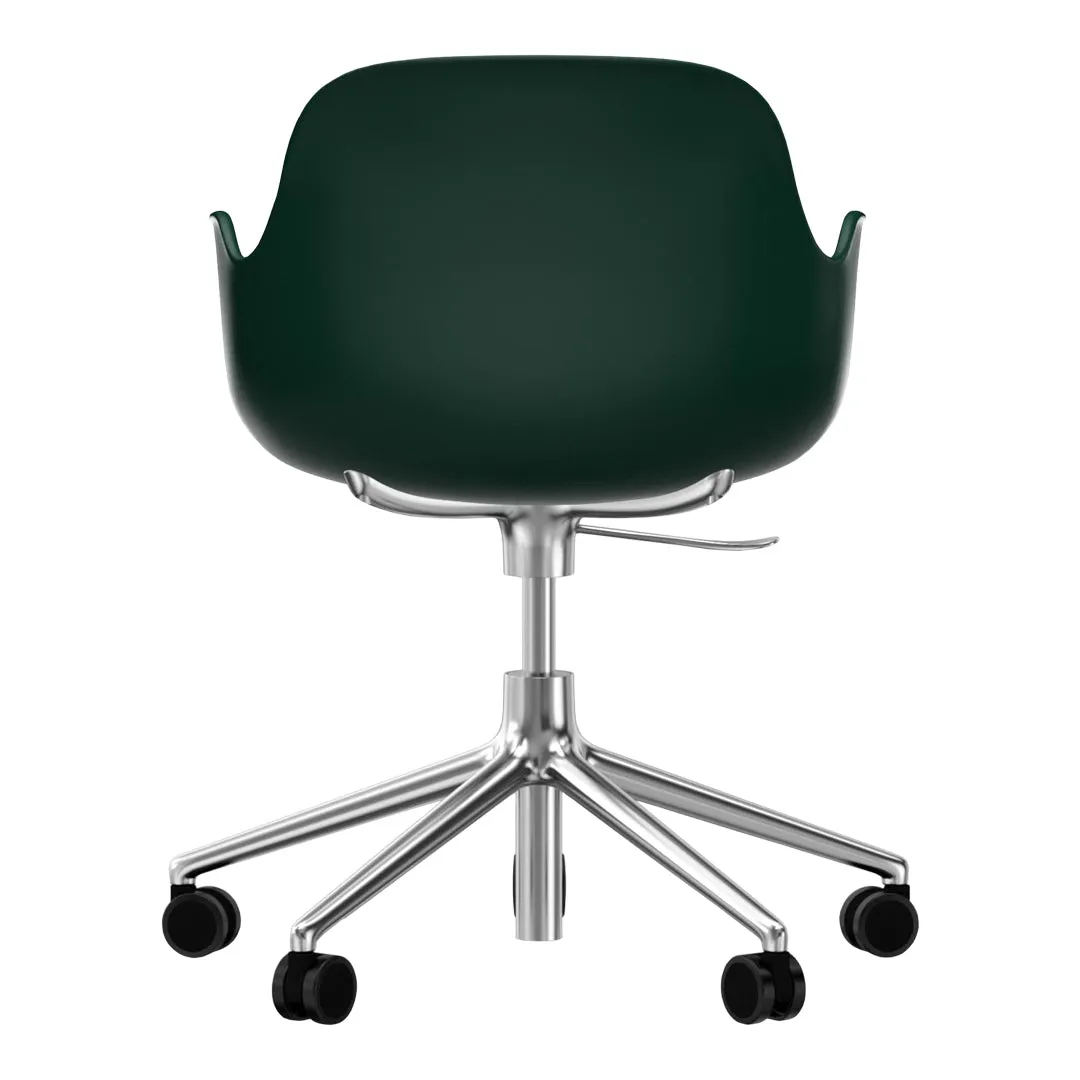 Form Armchair - 5W Swivel Base w/ Gaslift